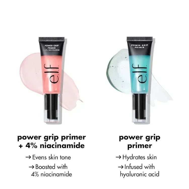 24ML Makeup Cosmetic elf Power Grip Primer Based Hydrating Face Primer Power Grip Primer Gel Brightening Moisturizing Makeup